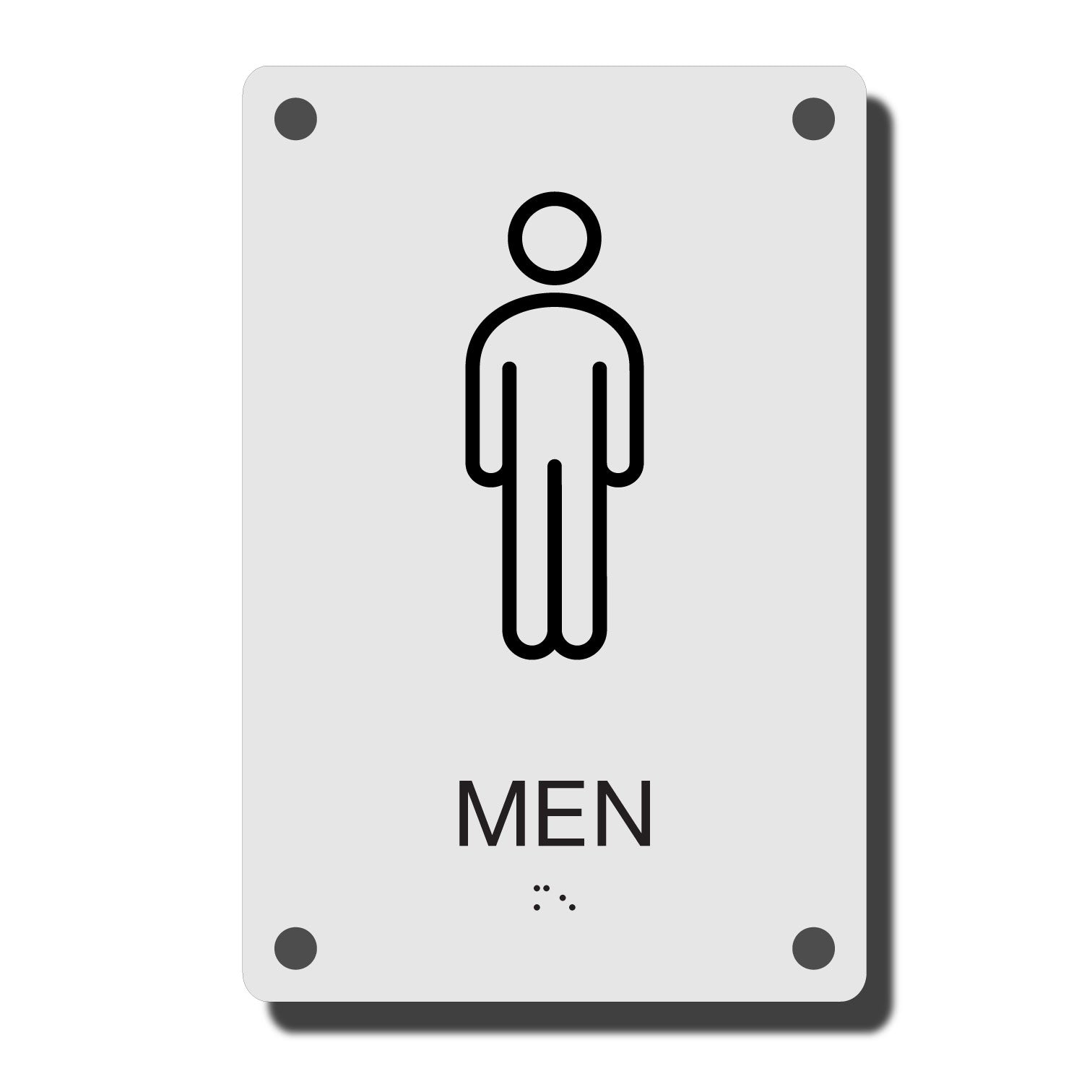 Ada Accessible Men S Restroom 6 X 9 Nap Ada Signs Napadasigns